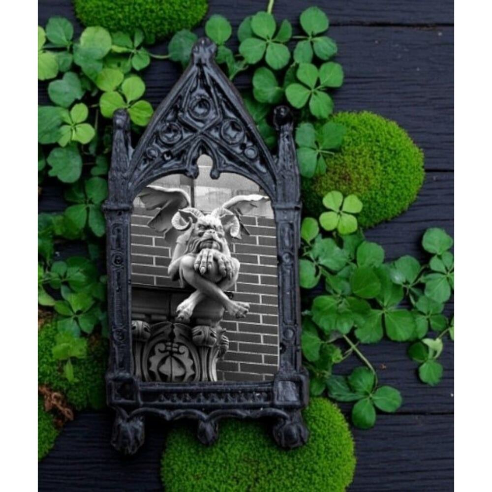 Winged Gargoyle Pin Stone Sculpture Art Pin